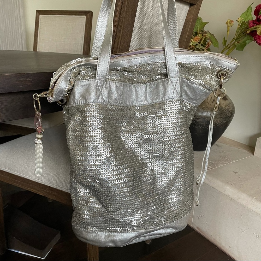 Jimmy Choo Sequin Tote Bag